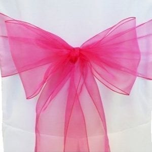 Organza Chair Sashes