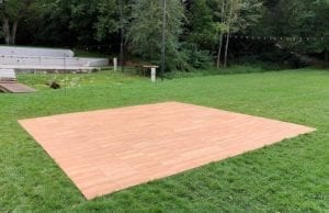 Indoor/ Outdoor Maple Dance Floor - Events Delivered By Utah Chair Rental